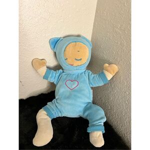 Lulla Doll Sleep Companion Blue Heartbeat Breathing Sounds For Babies By RoRo